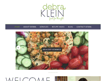 Tablet Screenshot of debraklein.com